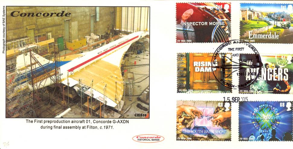 2005 (09) Classic ITV - Cambridge 'Concorde Aircraft 01 Final Assembly' Official