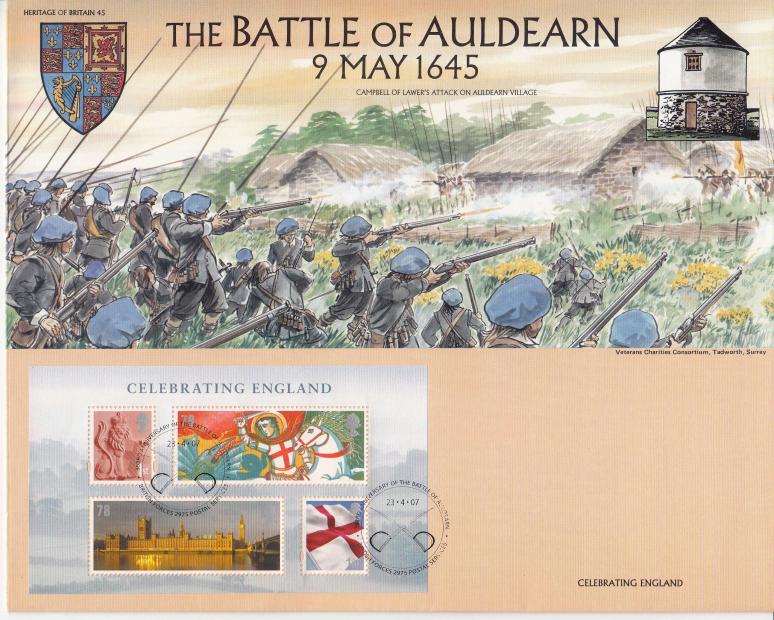 2007 (04) England M/S - Heritage of Britain Official (Unsigned)