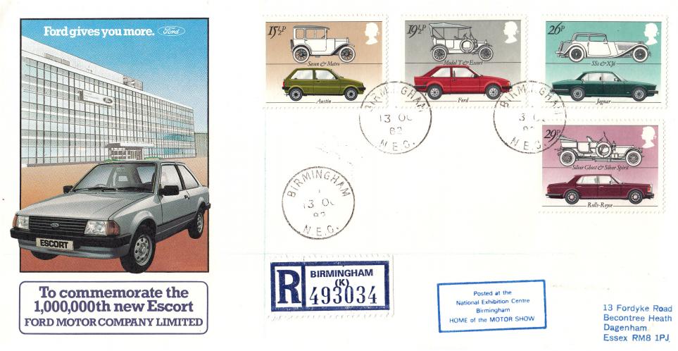 1982 (10) British Motor Cars - Ford Motor Co Official - Birmingham N.E.C. CDS