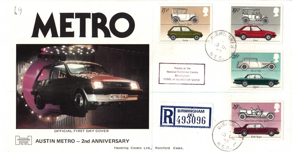 1982 (10) British Motor Cars - Havering 'Metro' Official - Birmingham N.E.C. CDS