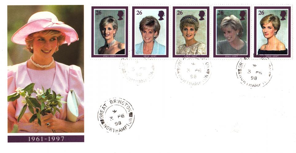 1998 (02) Diana - RM - Great Brington CDS