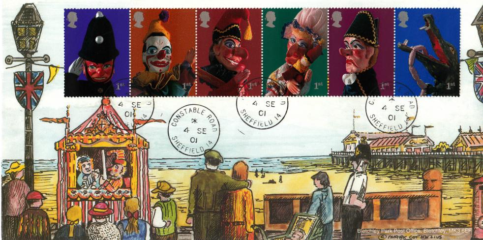 2001 (09) Puppets - Bletchley Park Official - Constable Road CDS