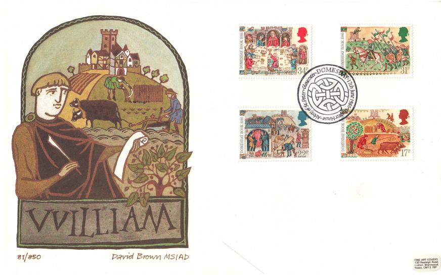 1986 (06) Medieval - Fine Arts 'Domesday' Official