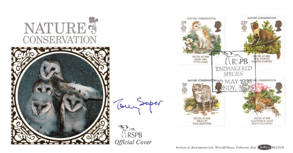 1986 (05) Nature - Benham BLCS 12 Official - Signed by Tony Soper