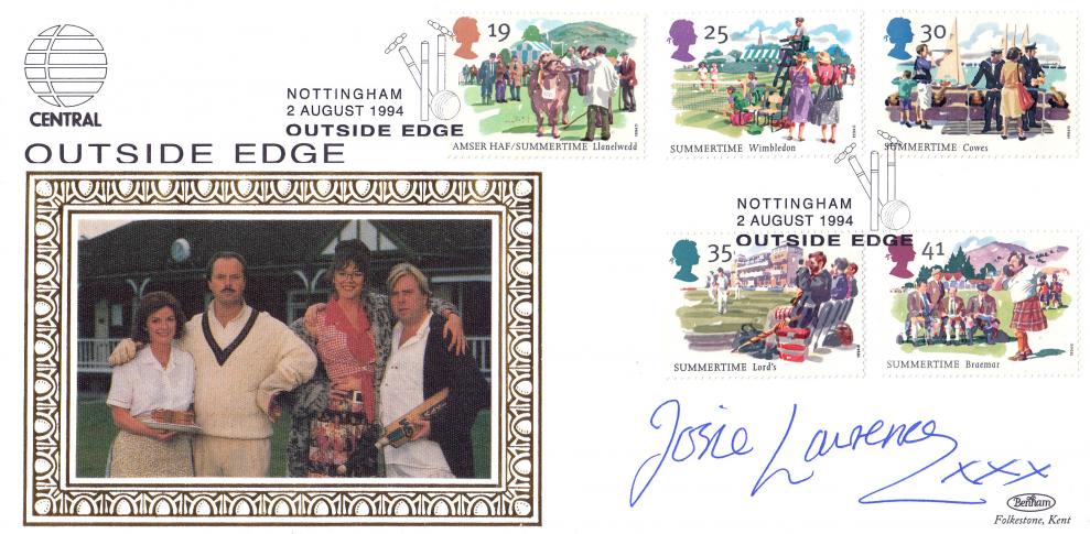 1994 (08) Summertime - Benham 'Outside Edge' Official - Signed by Josie Lawrence