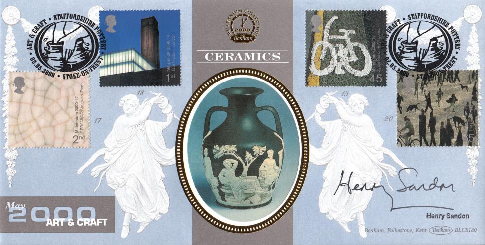 2000 (05) Art & Craft - Benham BLCS 180 Official - Signed by Henry Sandon