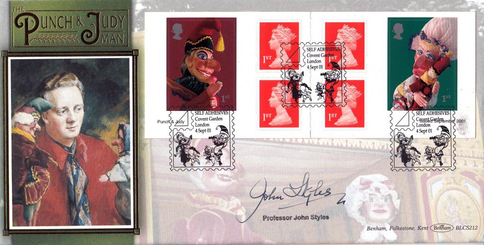 2001 (09) Puppets NVI Retail Book - Benham BLCS 212 - Signed by Professor John Styles