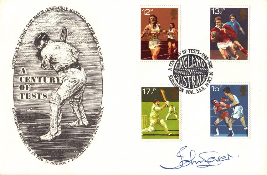 1980 (10) Sports - Hawkwood Official - Signed by John Lever