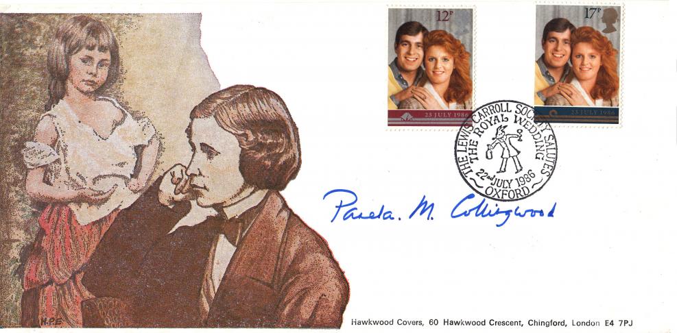 1986 (07) Wedding - Hawkwood 'Lewis Carroll, Oxford' Official - Signed by Pamela Collingwood