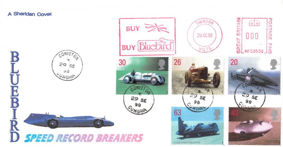 1998 (09) Speed - Sheridan 'Special' - Coniston CDS - Buy Bluebird Meter Mark