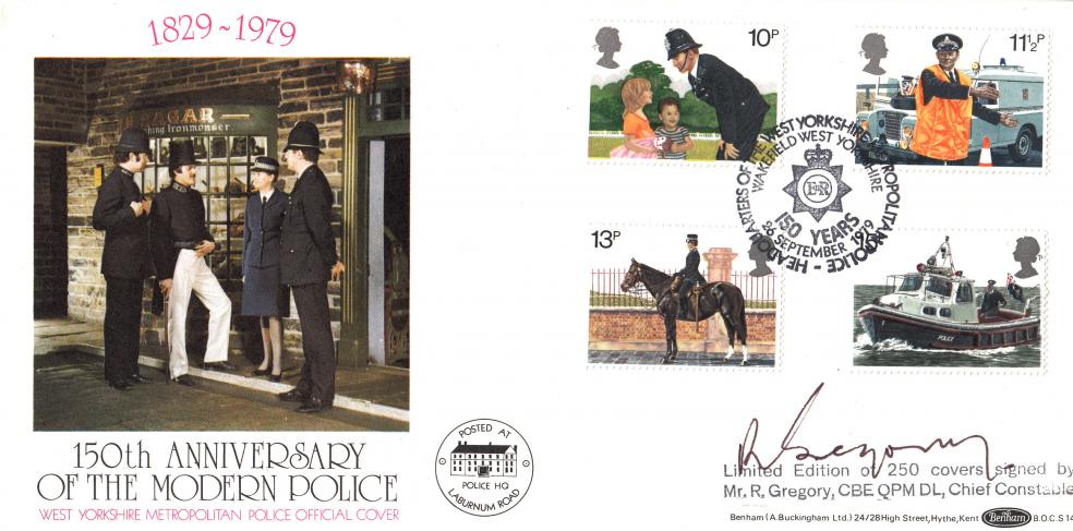 1979 (09) Police - Benham BOCS 14 Official - Signed by R Gregory