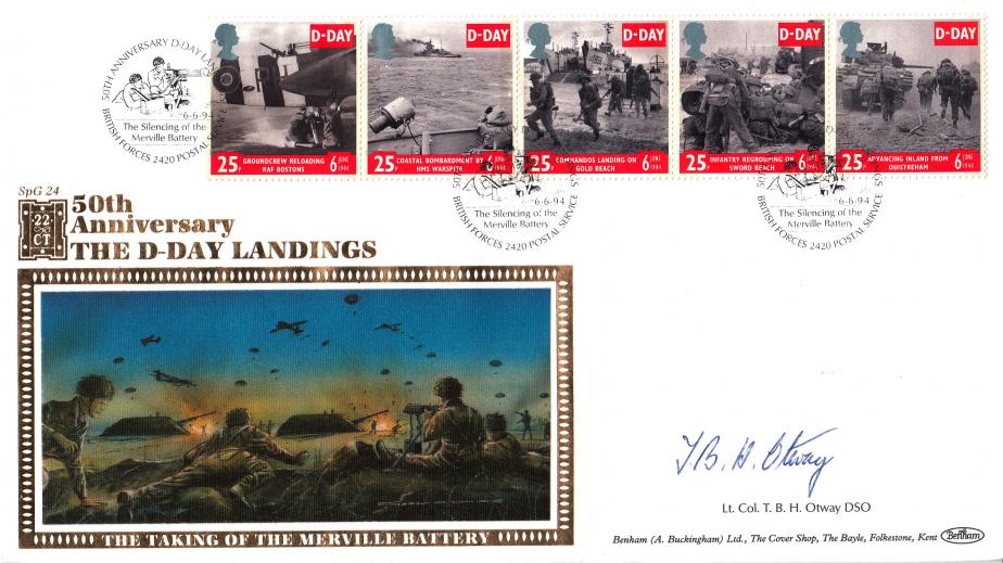 1994 (06) D-Day - Benham SPG 24 - Signed by Lt. Col Terence Otway