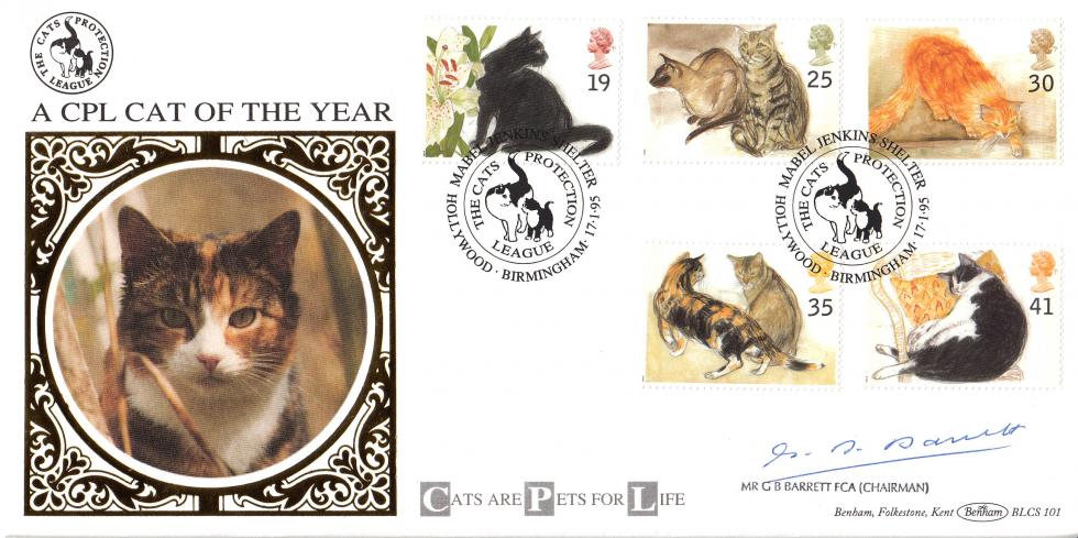 1995 (01) Cats - Benham BLCS 101 Official - Signed by Mr G B Barrett