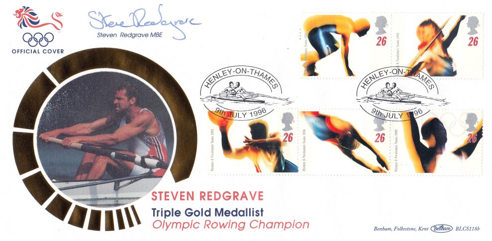 1996 (07) Olympics - Benham BLCS 118 (Henley) Official - Signed by Steve Redgrave