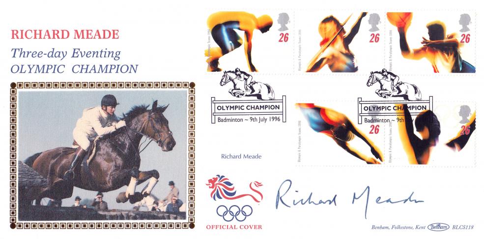 1996 (07) Olympics - Benham BLCS 118 (Badminton) Official - Signed by Richard Meade
