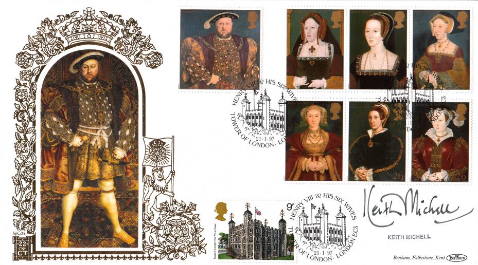 1997 (01) Tudors - Benham SPG 32 Official - Signed by Keith Michell