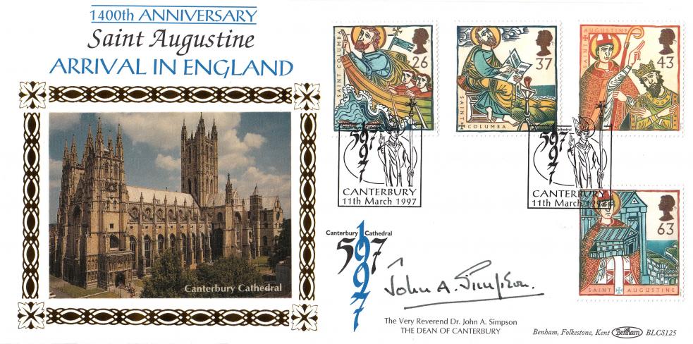 1997 (03) Missions of Faith - Benham BLCS 125 Official - Signed by the Very Reverend Dr John Simpson