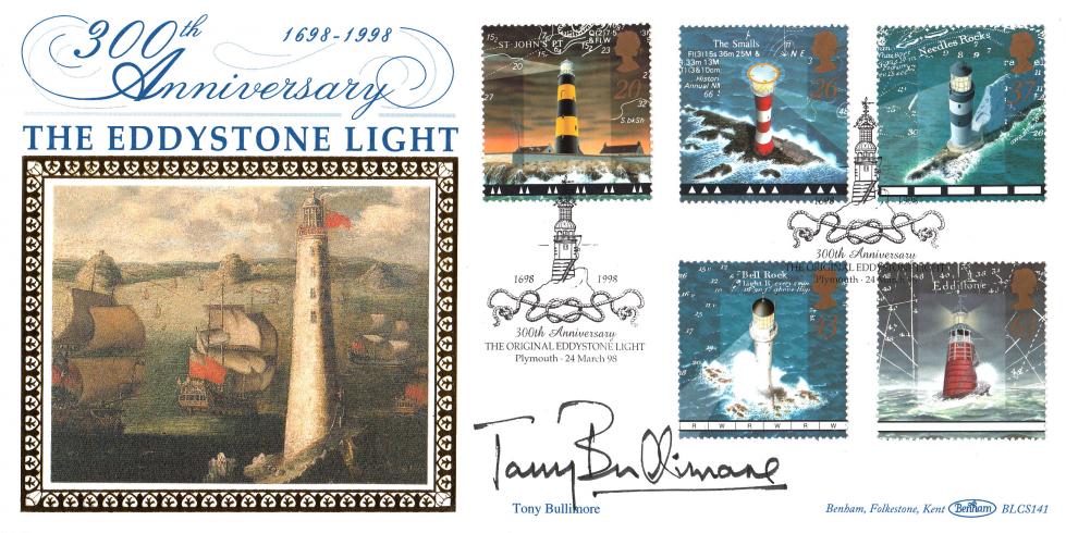 1998 (03) Lighthouses - Benham BLCS 141 Official - Signed by the late Tony Bullimore