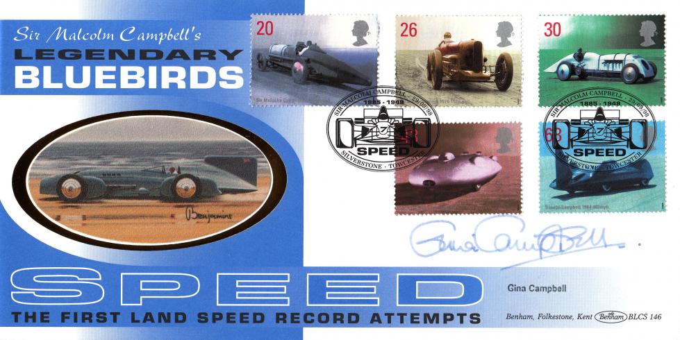 1998 (09) Speed - Benham BLCS 146 Official - Signed by Gina Campbell