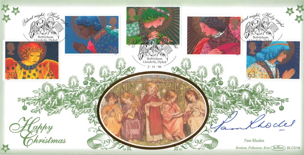 1998 (11) Christmas - Benham BLCS 148 Official - Signed by Pam Rhodes