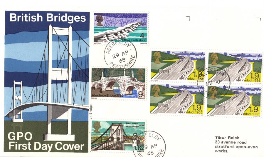 1968 (04) British Bridges - GPO - Aberfeldy CDS