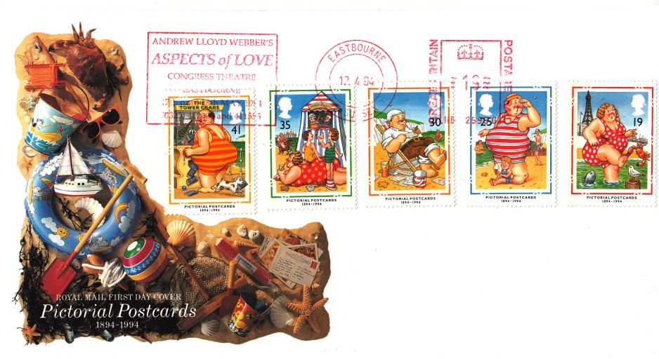 1994 (04) Postcards - RM - Andrew Lloyd Webber's Aspects of Love Meter Mark