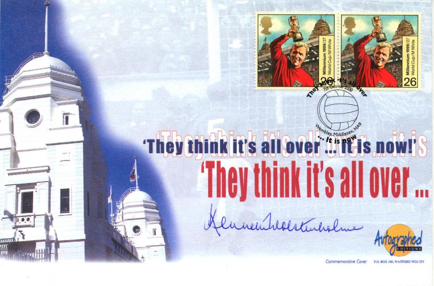 2000 (10) Wembley Stadium 'Twin Towers' Final Game - Westminster 'Special' - Signed by the late Kenneth Wolstenholme