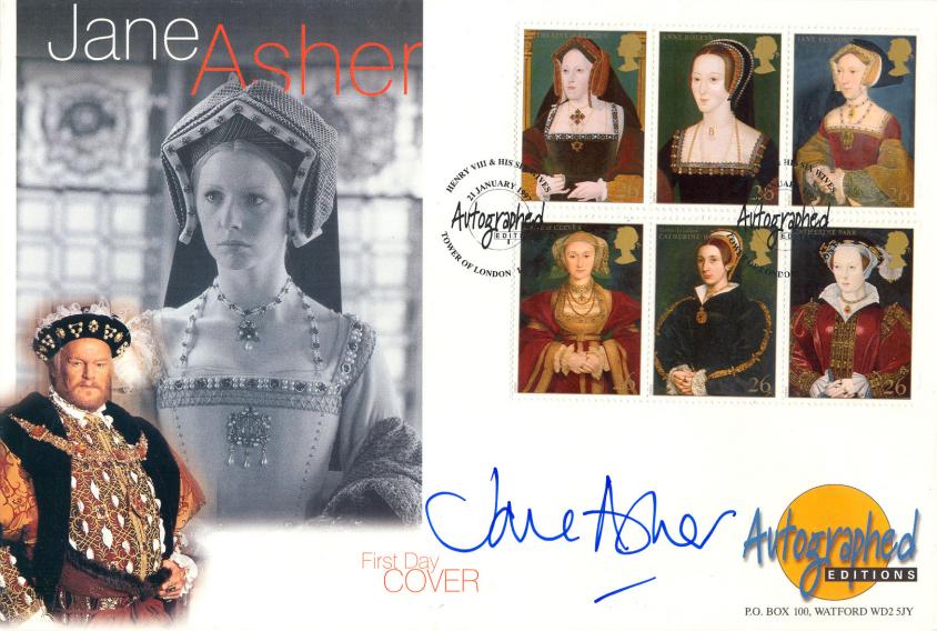 1997 (01) Tudors - Westminster Autographed Editions Officials (Pair) - Signed by Keith Michell & Jane Asher