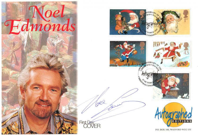 1997 (10) Christmas - Westminster Autographed Editions Official - Signed by Noel Edmunds