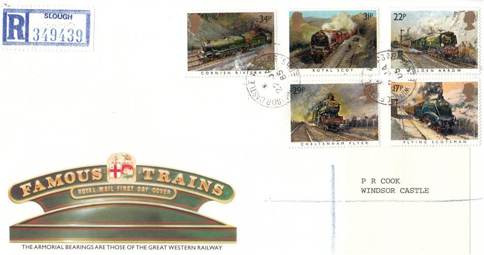 1985 (01) Trains - RM - Windsor Castle CDS