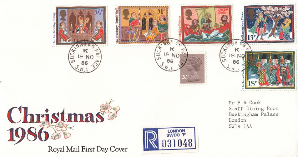1986 (11) Christmas - RM - Buckingham Palace CDS