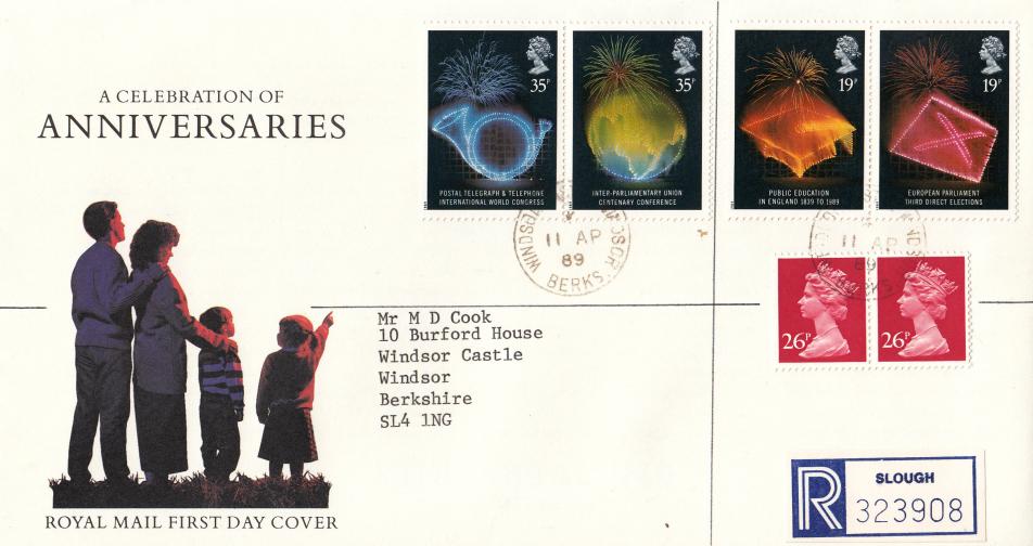 1989 (04) Anniversaries - RM - Windsor Castle CDS