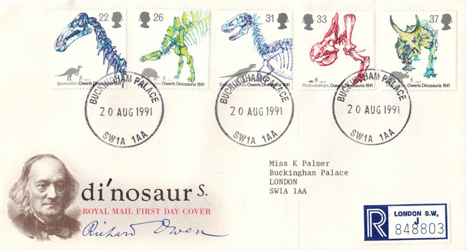 1991 (08) Dinosaurs - RM - Buckingham Palace CDS