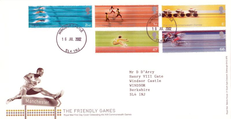 2002 (07) Commonwealth Games - RM - Windsor Castle CDS