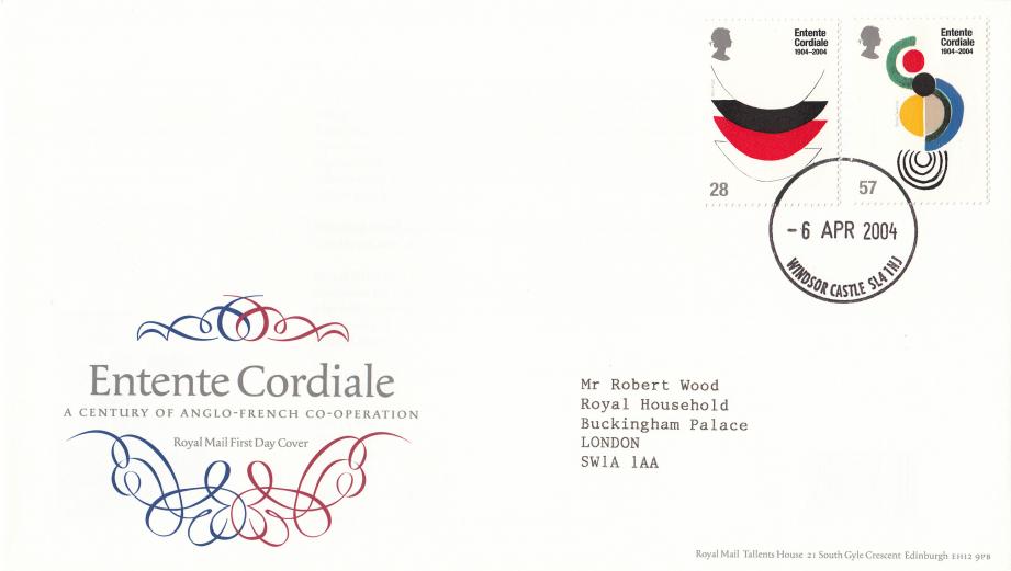 2004 (04) Entente Cordiale - RM - Windsor Castle CDS