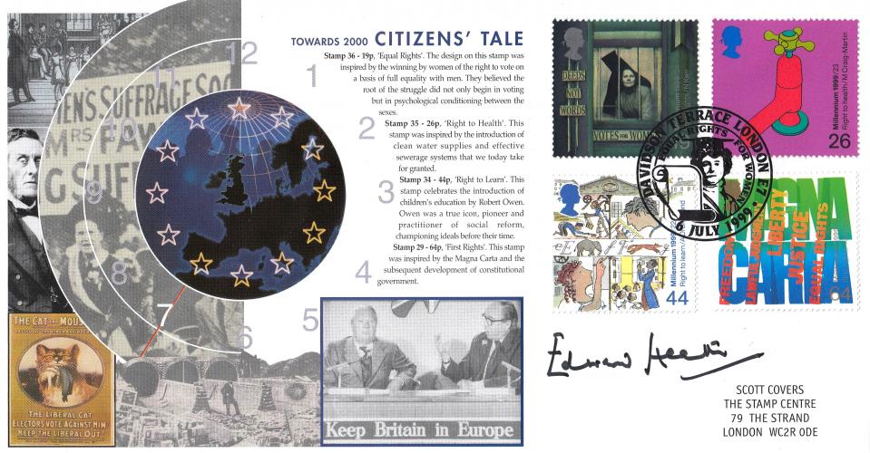 1999 (07) Citizens - Steven Scott Official - Signed by the late Edward Heath
