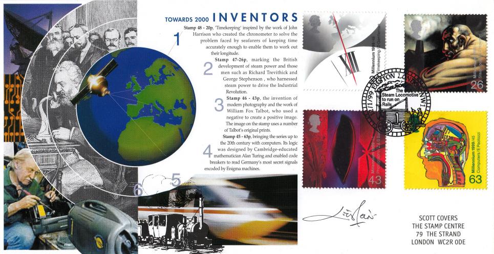 1999 (01) Inventors - Steven Scott Official - Signed by the late Patrick Litchfield