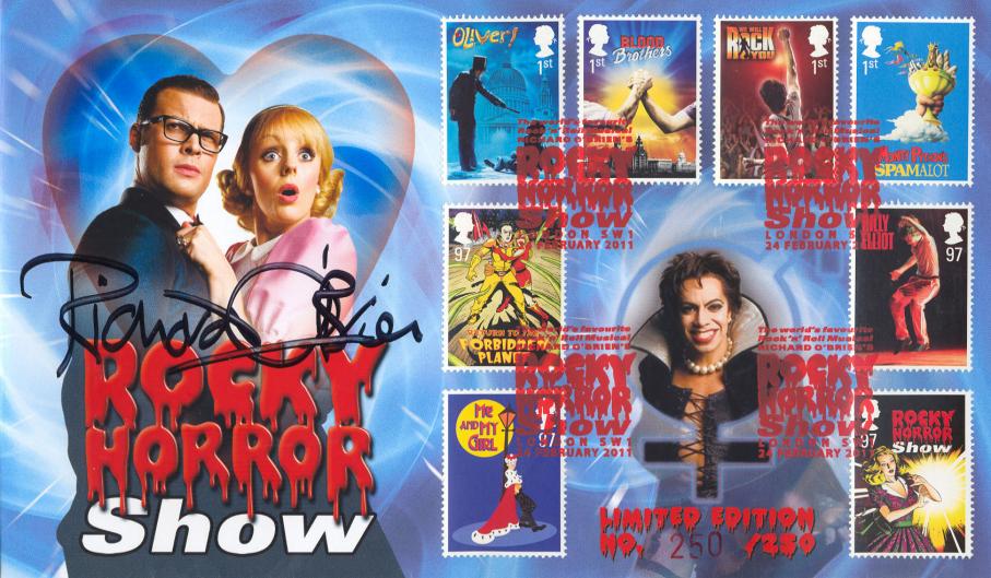 2011 (02) Musicals - Scott 'Rocky Horror Show' Official (Full Set Version) - Signed by the shows star Richard O'Brien