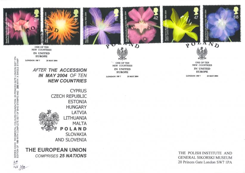 2004 (05) RHS (Stamps) - Englert Polish Institute and General Sikorski Museum Official