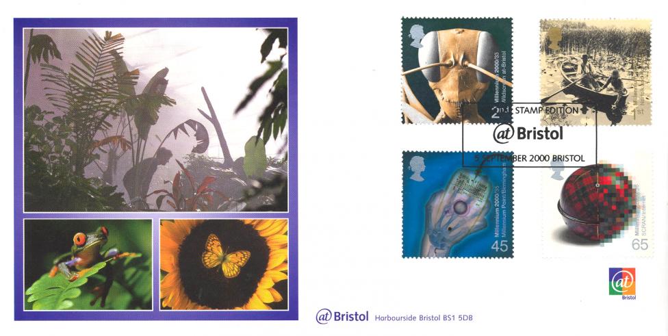 2000 (09) Mind & Matter - Covercraft Stamp Edition At Bristol Official