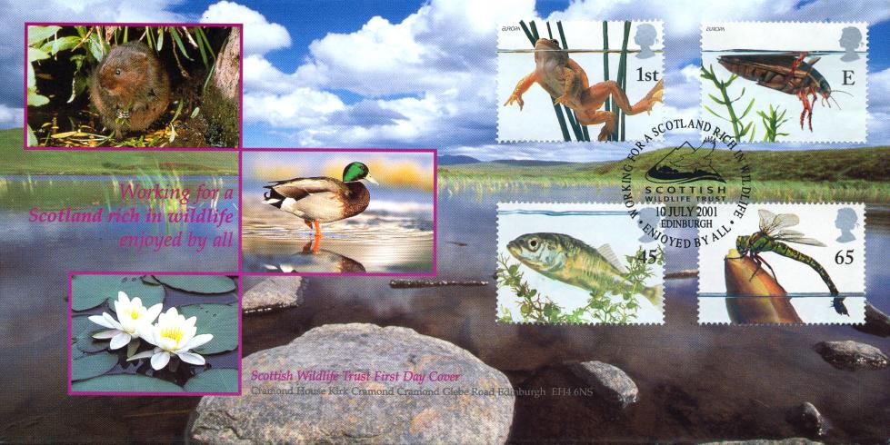 2001 (07) Pondlife - Covercraft Scottish Wildlife Trust Official