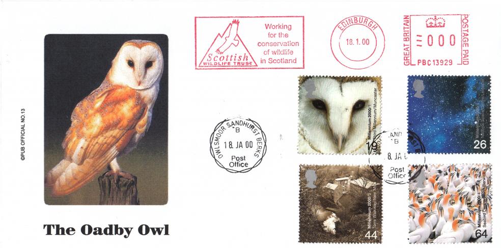 2000 (01) Above and Beyond - Brazier Pub Official - Owlsmoor CDS + Scottish Wildlife Trust Meter Mark