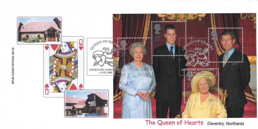 2000 (08) Queen Mother - Brazier 'Pub' Official