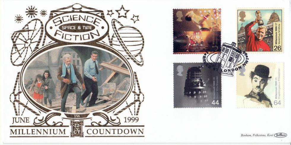 1999 (06) Entertainers - Benham Gold (500) Official (Tardis H/S)