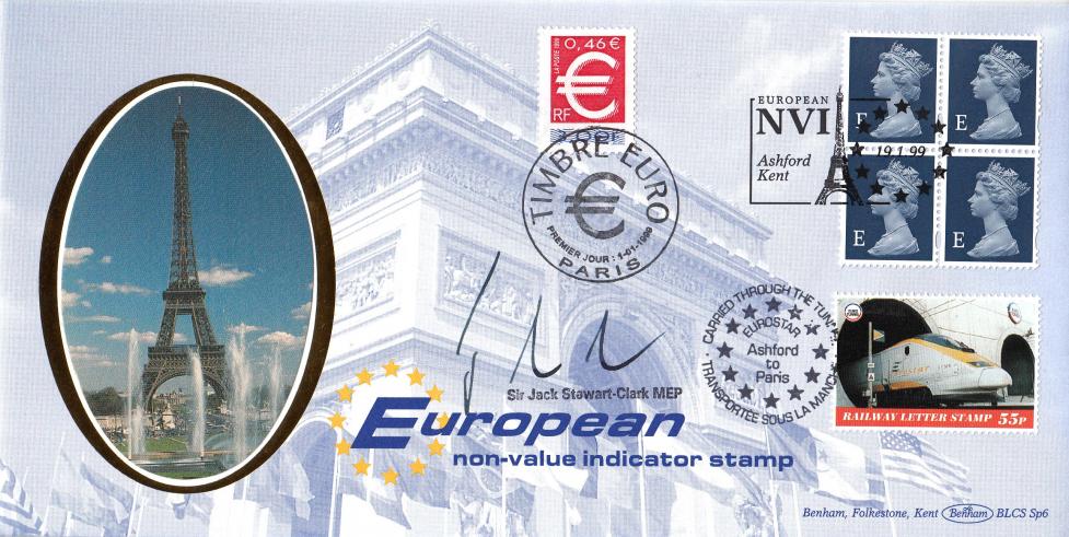 1999 (01) European 'E' Value - Benham BLCS Sp6 Official - Signed by Sir Jack-Stewart-Clark