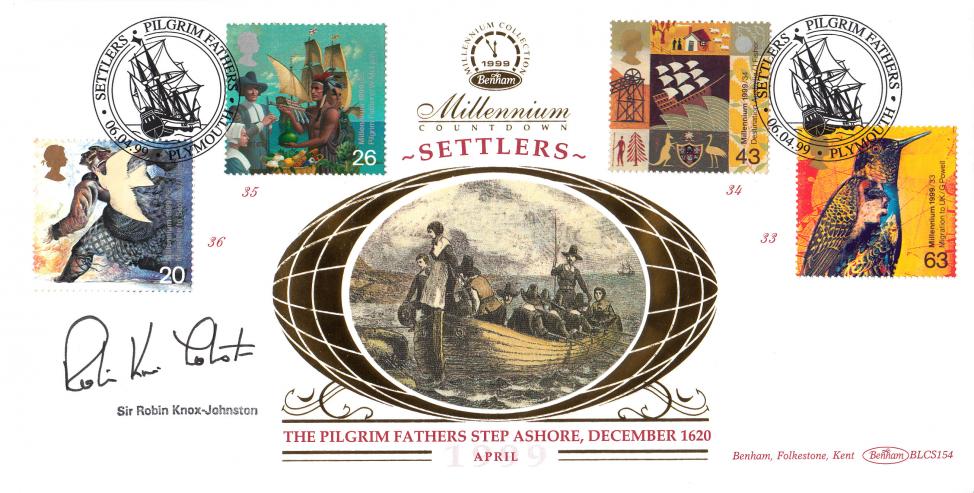 1999 (04) Settlers - Benham BLCS 154 Official - Signed by Robin Knox-Johnston