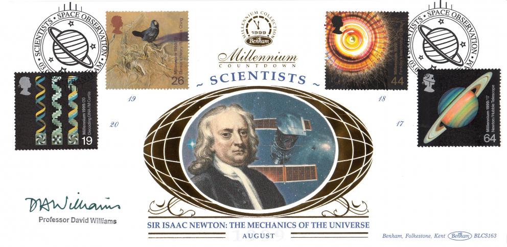 1999 (08) Scientists - Benham BLCS 163 Official - Signed by Professor David Williams