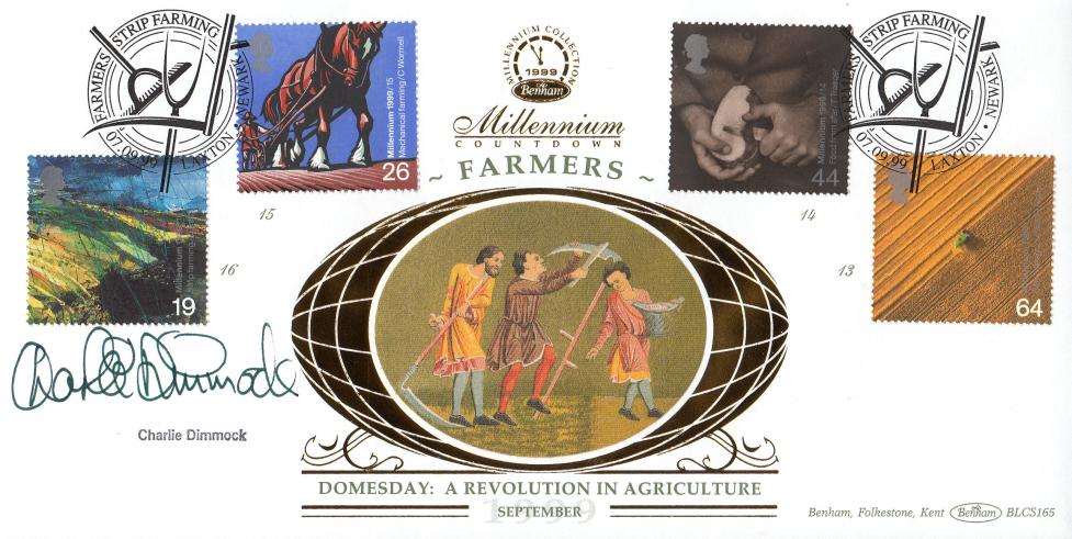 1999 (09) Farmers - Benham BLCS 165 Official - Signed by Charlie Dimmock