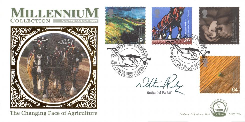 1999 (09) Farmers - Benham BLCS 165 Official - Signed by Nathaniel Parker