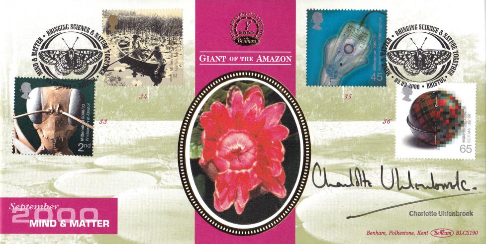 2000 (09) Mind & Matter - Benham BLCS 190 Official - Signed by Charlotte Uhlenbroek